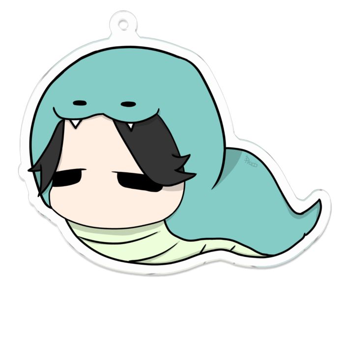 アクリルキーホルダー - 70 x 70 (mm)