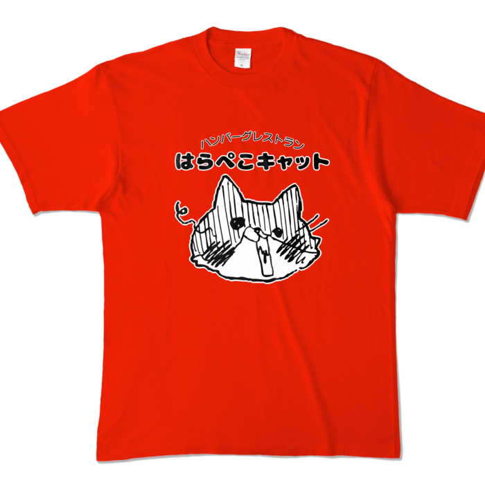 カラーTシャツ - XL - レッド (濃色)