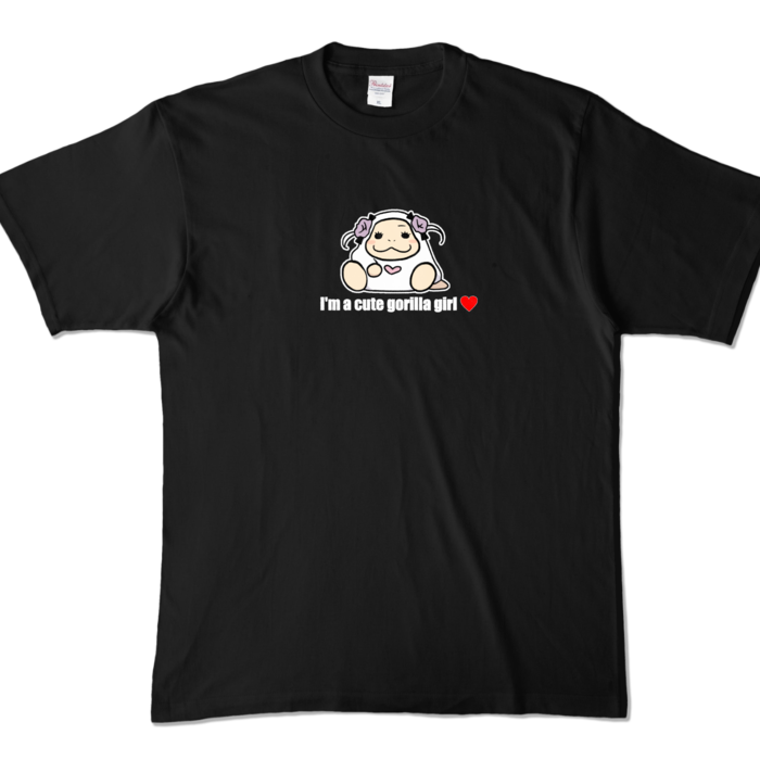 カラーTシャツ - XL - ブラック (濃色)