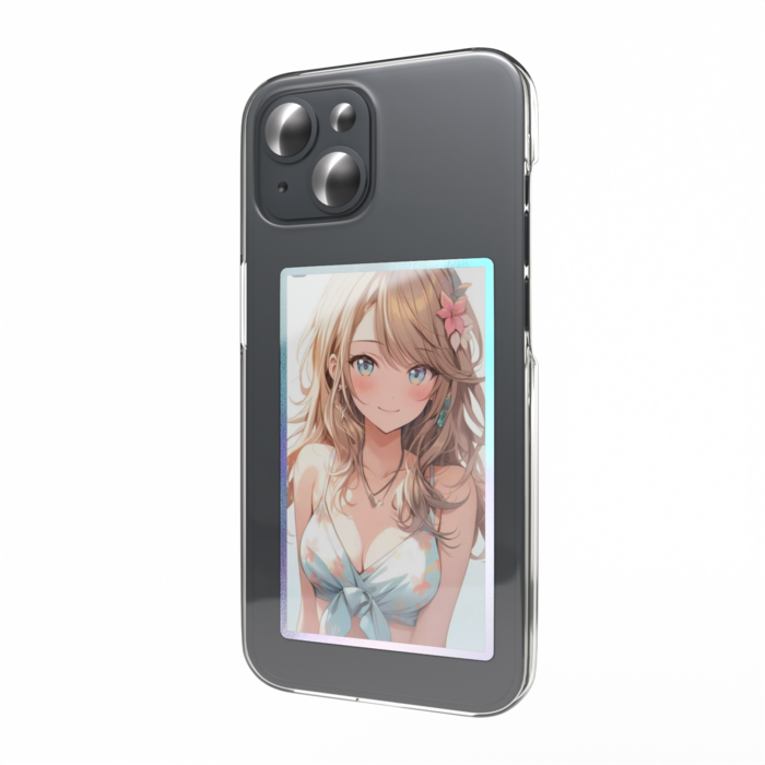 オーロラスマホステッカー - 縦