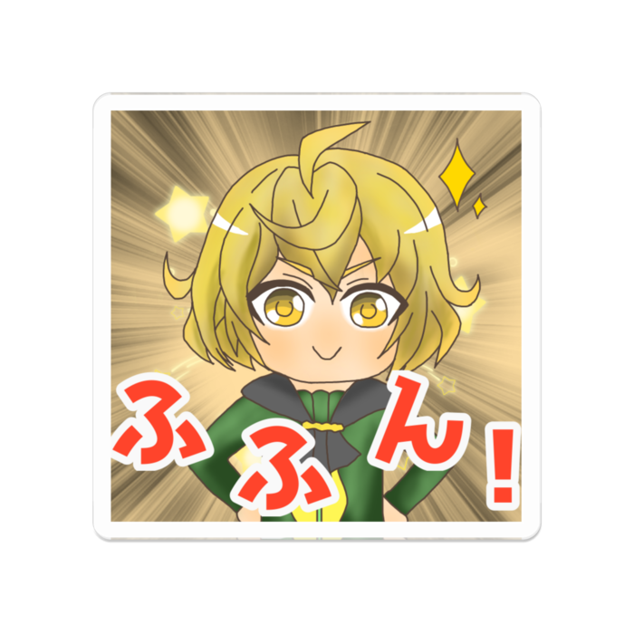 アクリルバッジ - 50 x 50 (mm)