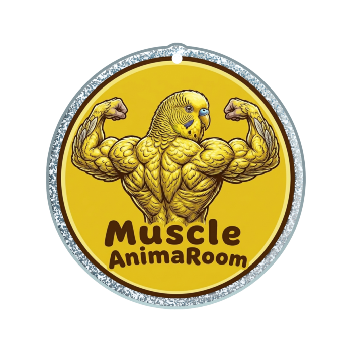 ラメアクリルキーホルダー - 50 × 50mm