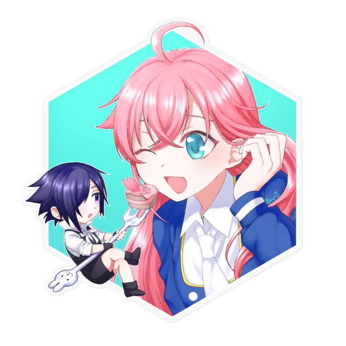 ステッカー - 160 x 160 (mm)(1)