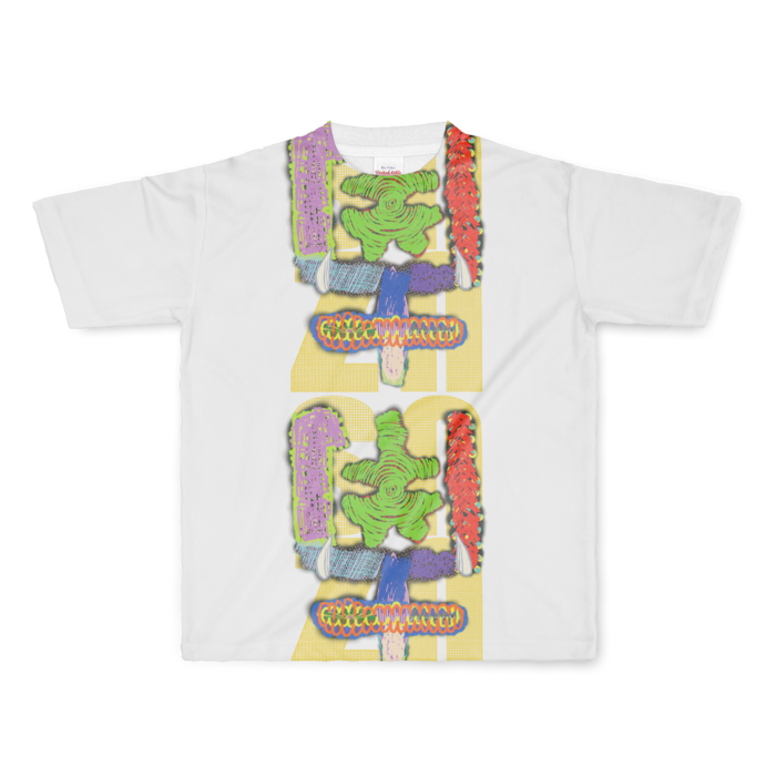 フルグラフィックTシャツ - L - 正面印刷のみ