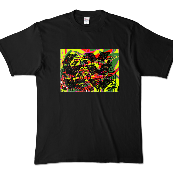 カラーTシャツ - XL - ブラック (濃色)