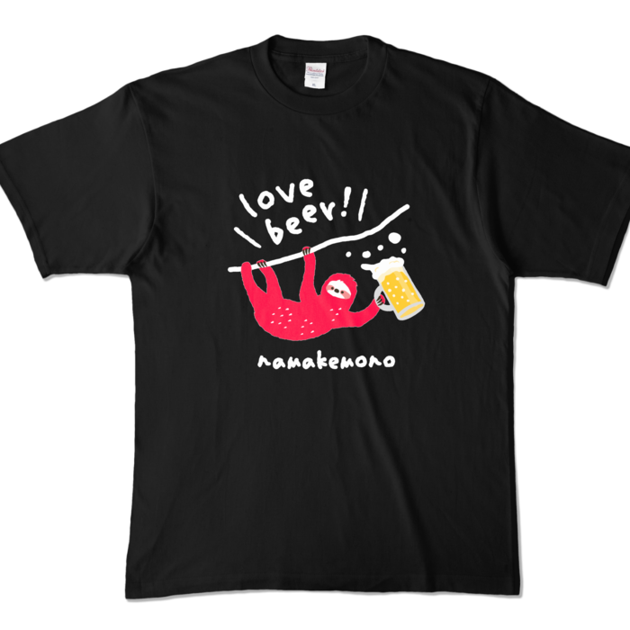 カラーTシャツ - XL - ブラック (濃色)
