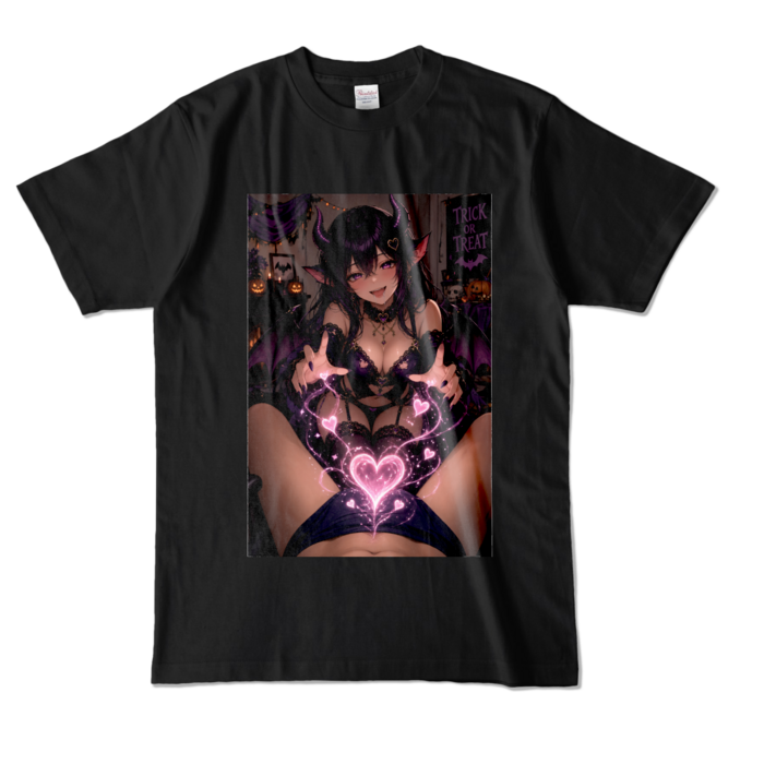 カラーTシャツ - L - ブラック （濃色）