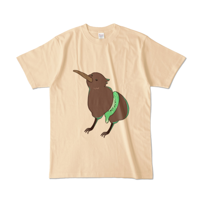 カラーTシャツ - L - ナチュラル (淡色)