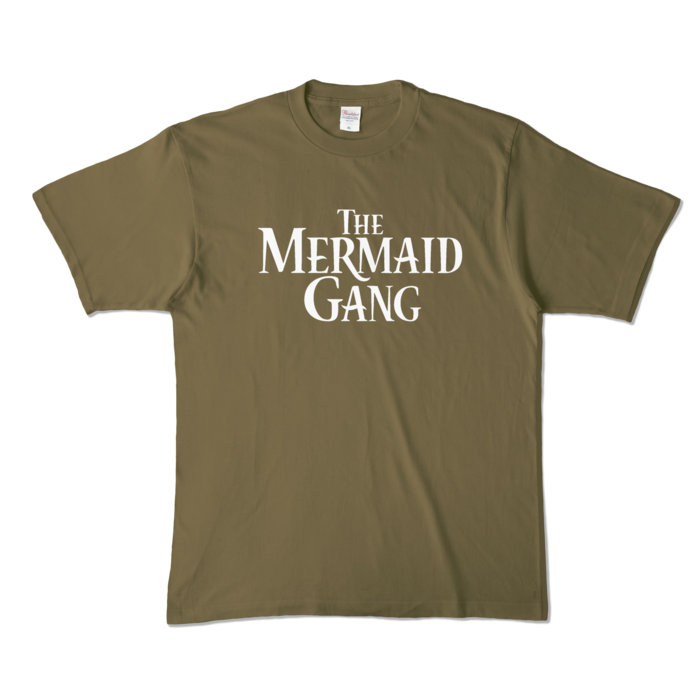 カラーTシャツ - XL - オリーブ (濃色)