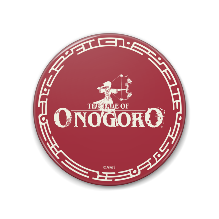 『オノゴロ物語』ロゴ（A）缶バッジ - 88mm
