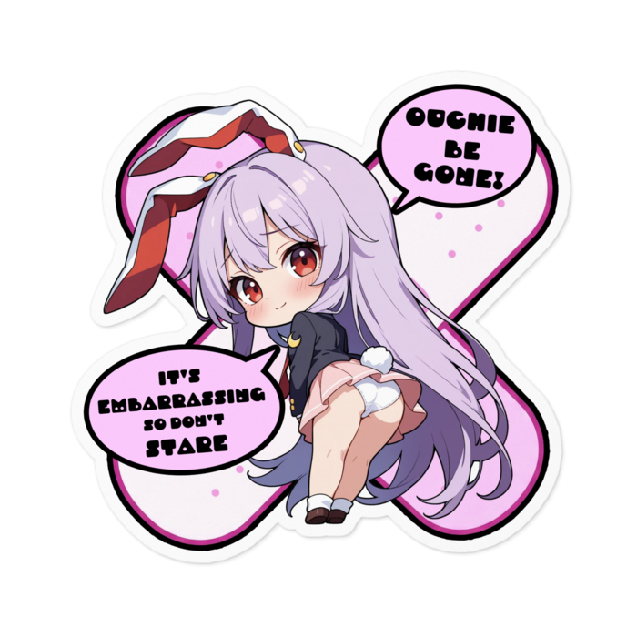 ステッカー - 100 x 100 (mm)