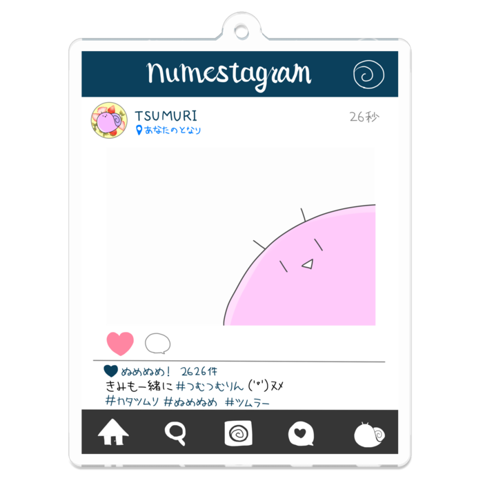 アクリルキーホルダー - 70 x 70 (mm)