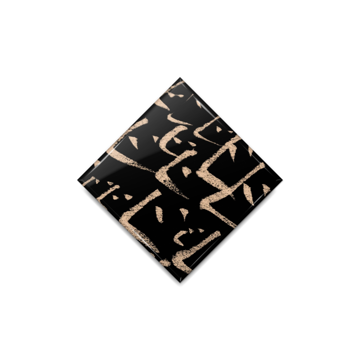 缶バッジ - ひし形40mm