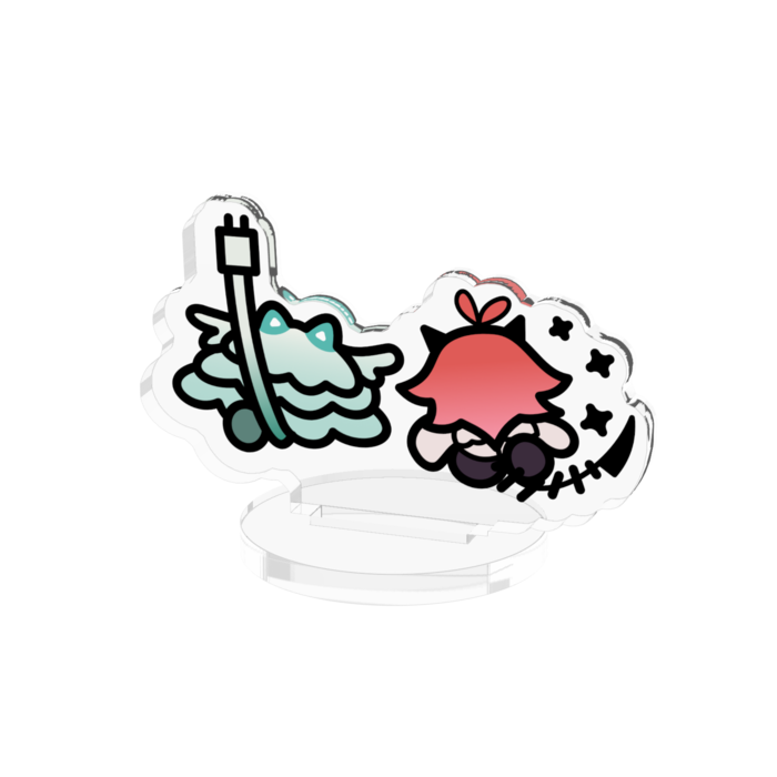 マキモリ&アラム - 50x50mm