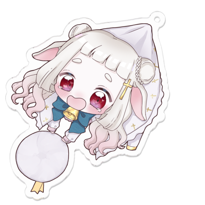 アクリルキーホルダー - 70 x 70 (mm)