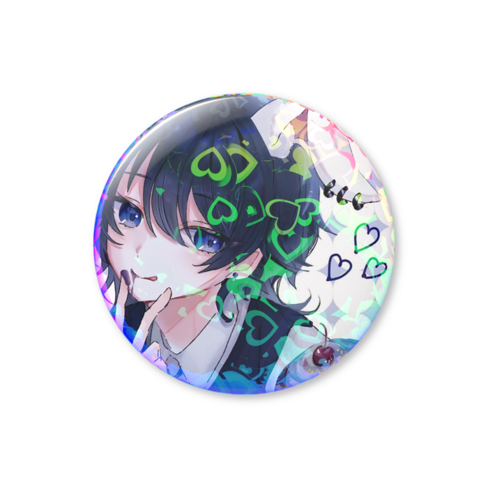 ホログラム缶バッジ - 56mm