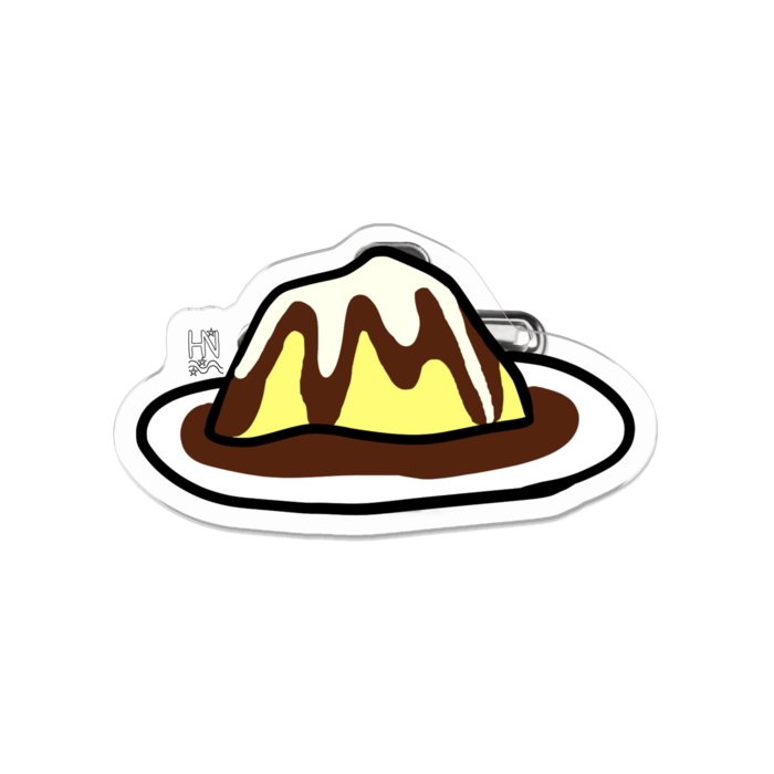 アクリルバッジ - 50 x 50 (mm)