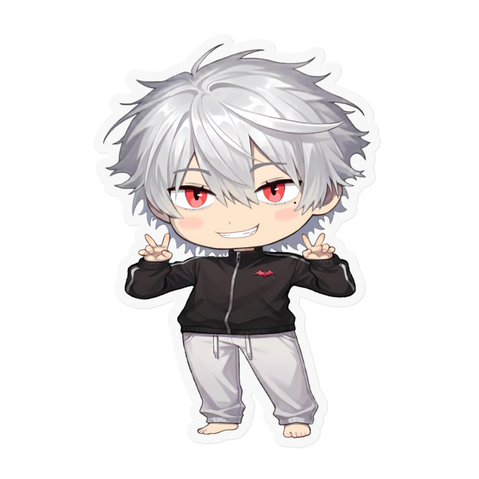 ステッカー - 100 x 100 (mm)