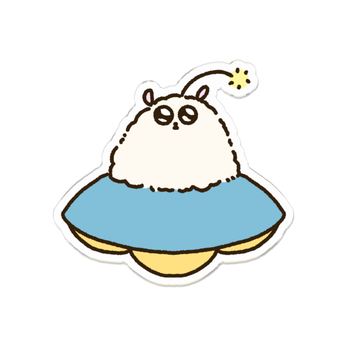 アクリルバッジ - 70 x 70 (mm)