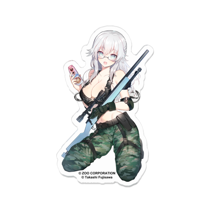 アクリルバッジ - 70 x 70 (mm)