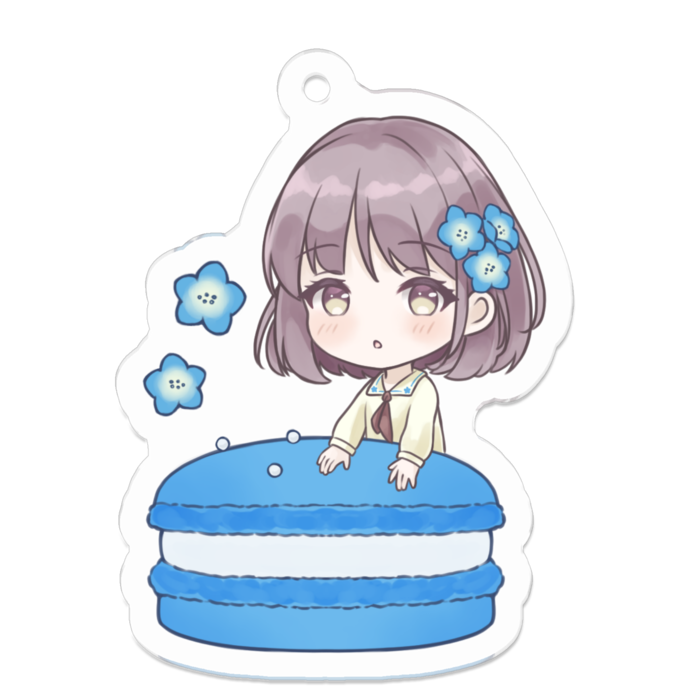 アクリルキーホルダー - 50 x 50 (mm)