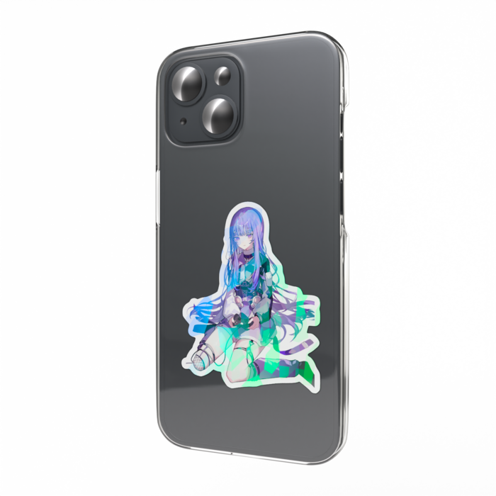 ホログラムスマホステッカー - 縦