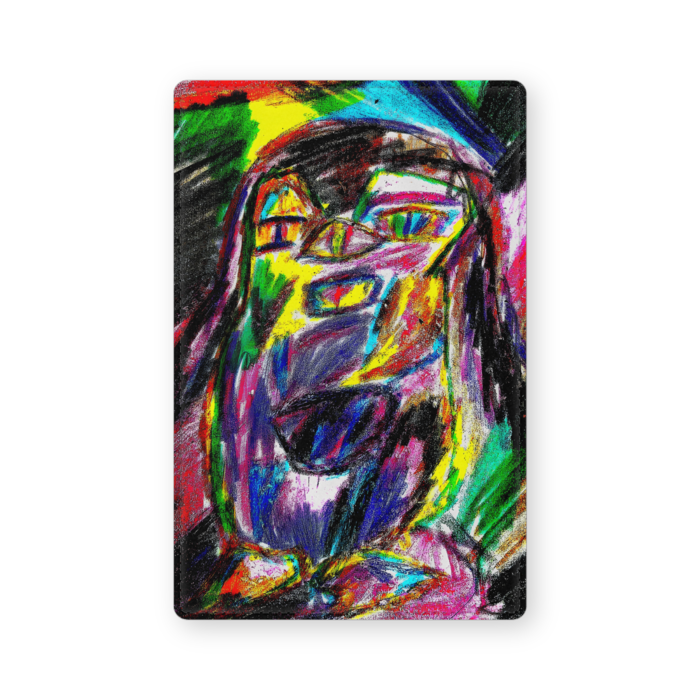 レザー製名刺入れ - 102 x 72 (mm)