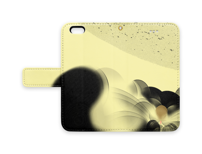 手帳型iPhoneケース - iPhone6 - ストラップ穴 あり