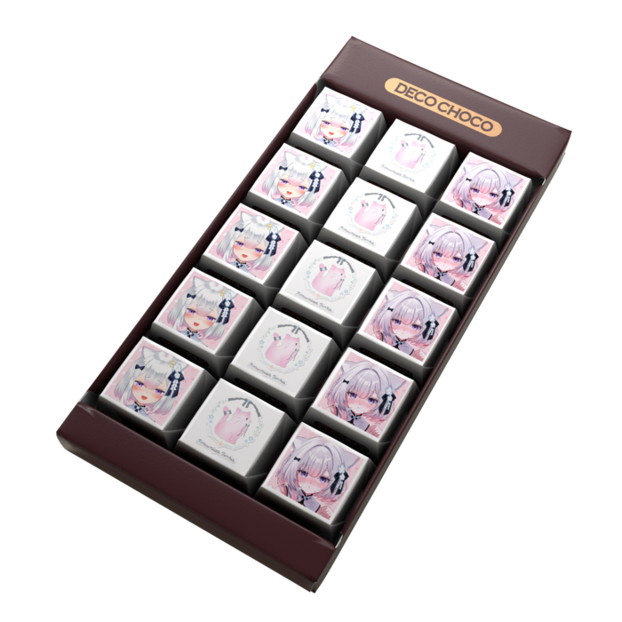 DECOチョコ - 列ごとにデザイン