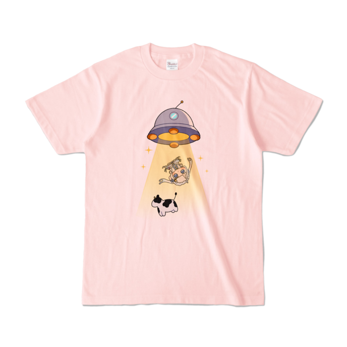 カラーTシャツ - S - ライトピンク (淡色)