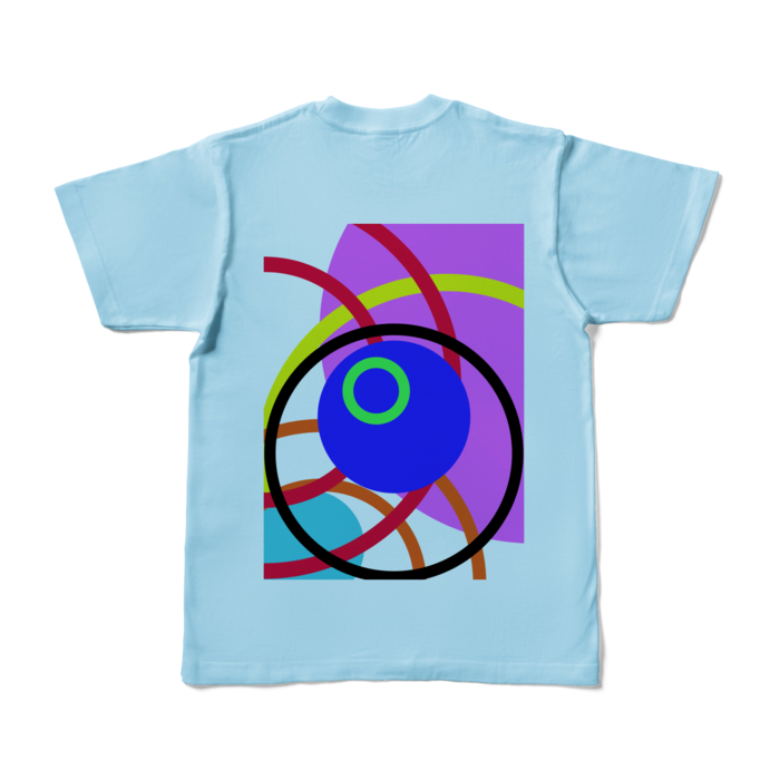 カラーTシャツ - S - ライトブルー (淡色)