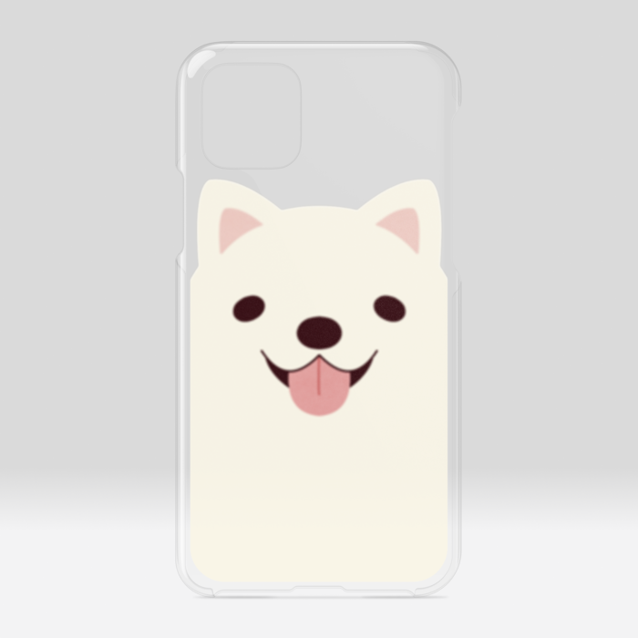 クリアiPhoneケース サモエド iPhone 11Pro