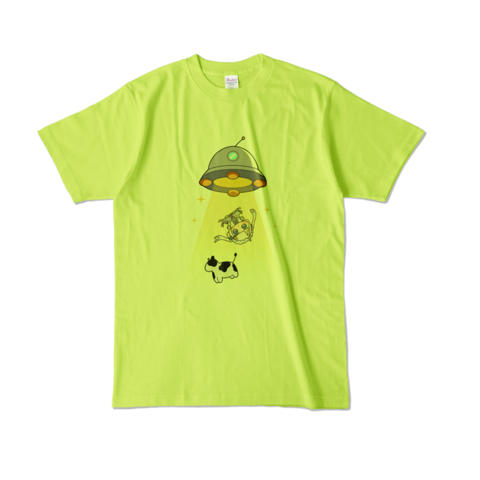 カラーTシャツ - L - ライトグリーン (淡色)