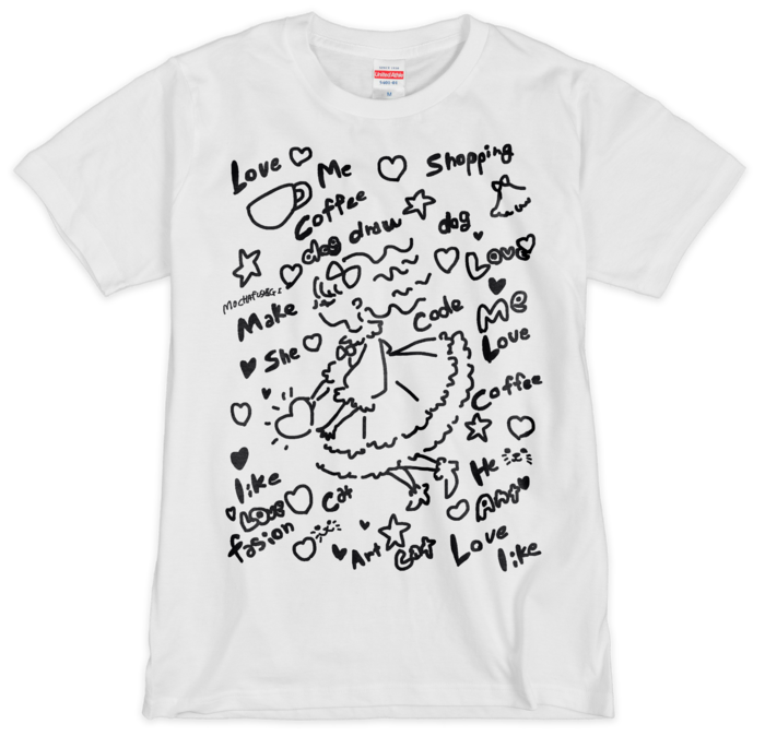 Tシャツ(シルクスクリーン印刷) - M - 1色