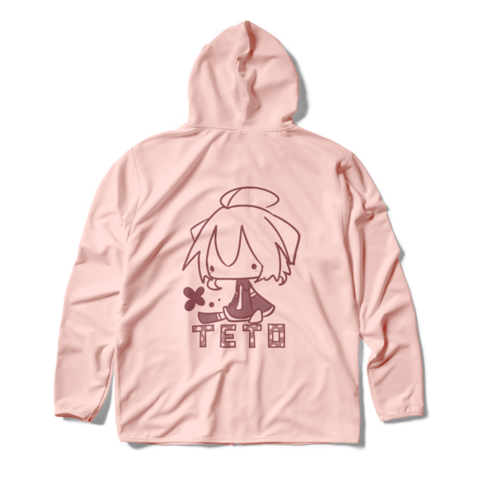 ジップパーカー - XL - ライトピンク