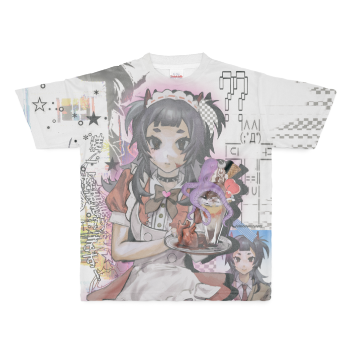 フルグラフィックTシャツ - M - 正面印刷のみ