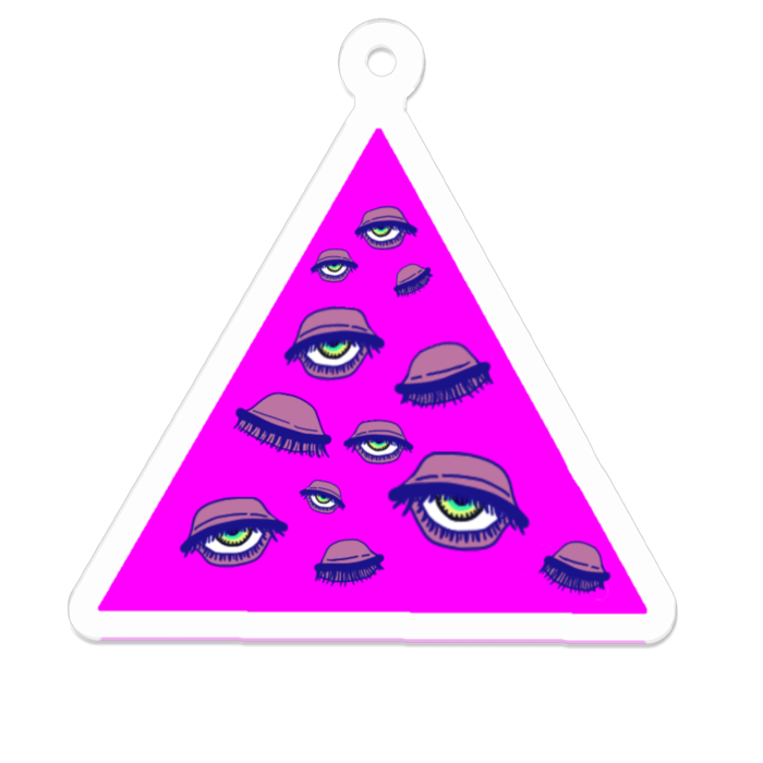 アクリルキーホルダー - 50 x 50 (mm)