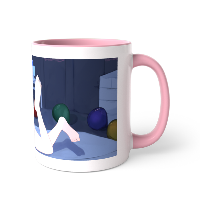 ツートンカラーマグカップ - 直径 8.2cm / 高さ 9.5cm