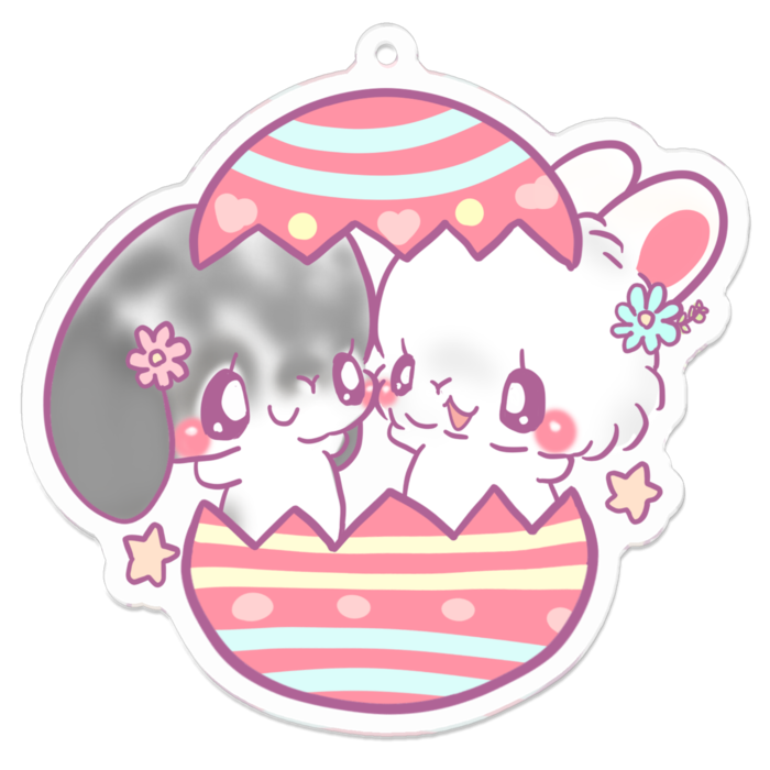 アクリルキーホルダー - 70 x 70 (mm)