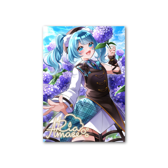 フォト風カード - 縦 - 片面