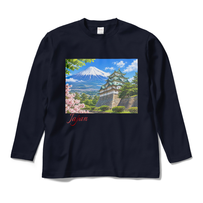 ロングスリーブTシャツ - M - ネイビー