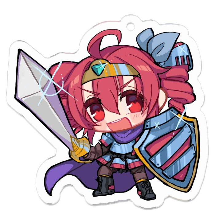 アクリルキーホルダー - 50 x 50 (mm)