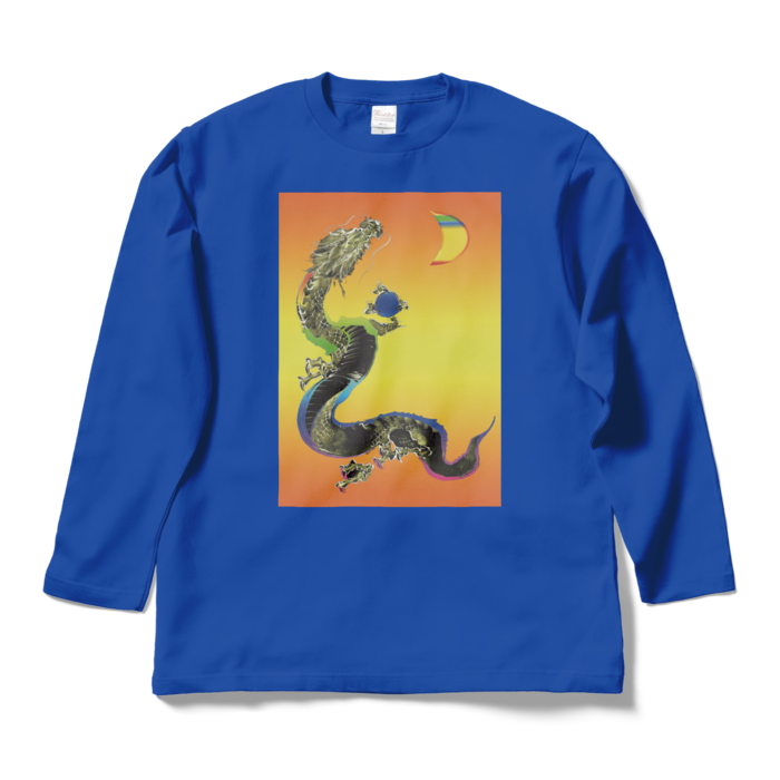ロングスリーブTシャツ - L - ロイヤルブルー