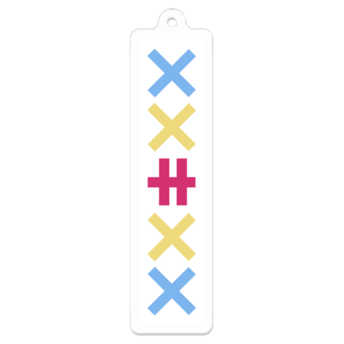 アクリルキーホルダー - 70 x 70 (mm)
