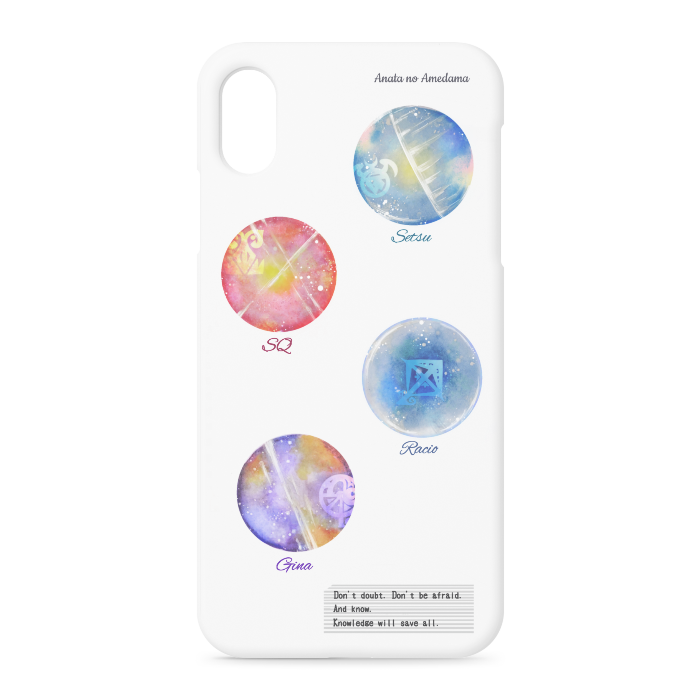 iPhoneケース - iPhone XSMax - 正面印刷のみ(1)