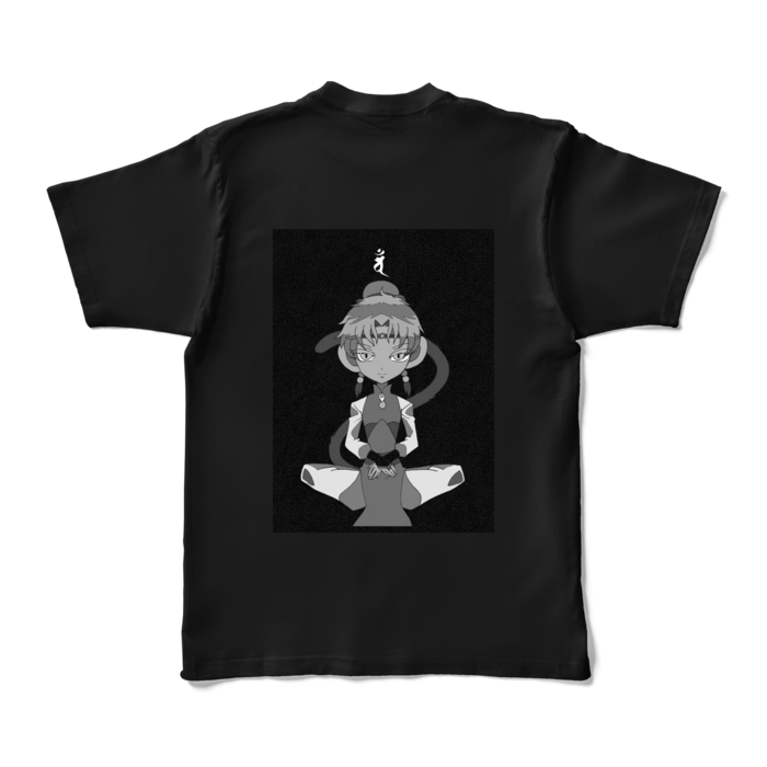 カラーTシャツ - XL - ブラック (濃色)