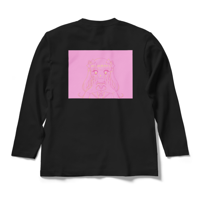 ロングスリーブTシャツ - M - ブラック