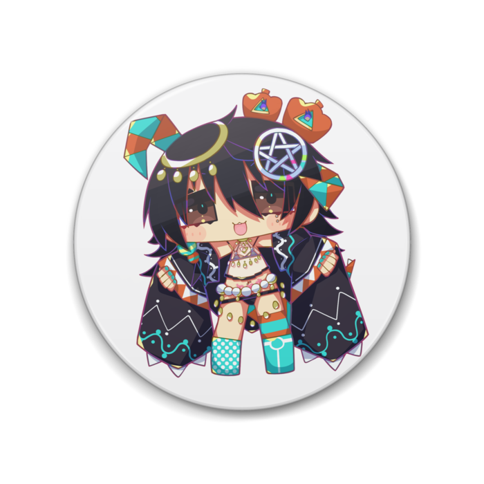 SD遊くん缶バッジ - 88mm