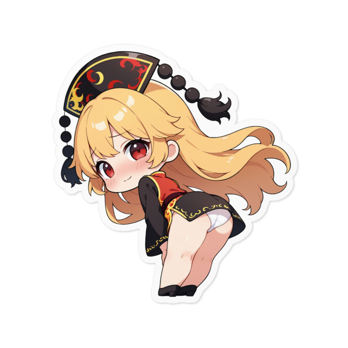 ステッカー - 100 x 100 (mm)(キャラのみ)