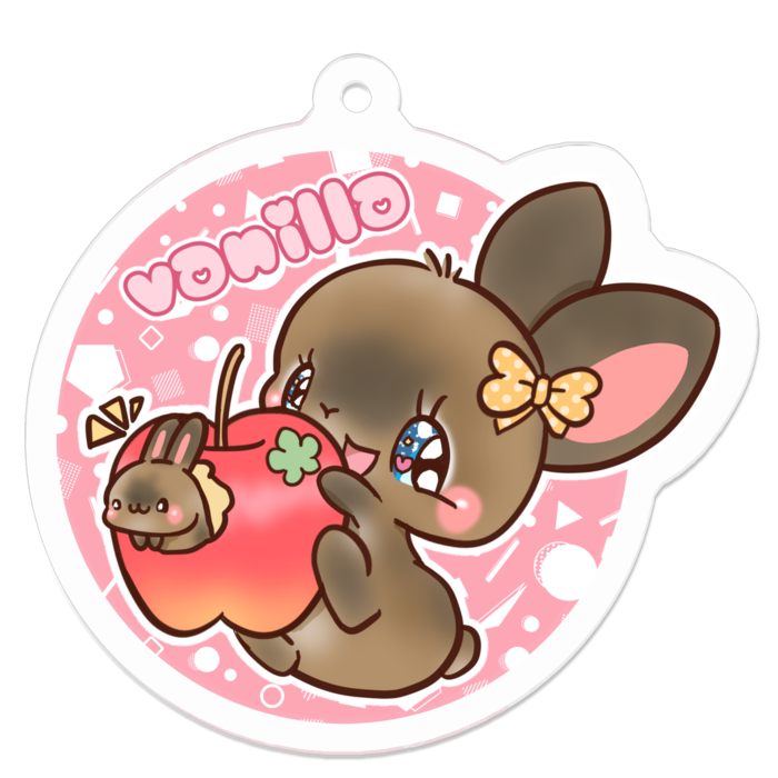 アクリルキーホルダー - 50 x 50 (mm)